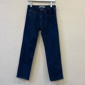 Lee Dark Denim Straight leg Jeans